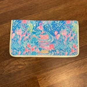 Lilly Pulitzer Personal Organizer NWOT Multi Fished My Wish color